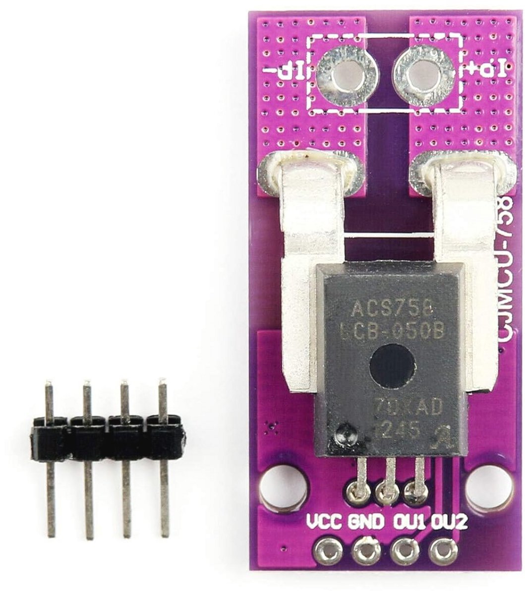 50A lineaire stroomsensor met hoge nauwkeurigheid en lage ruisprestaties