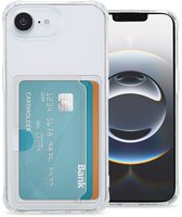 imoshion Hoesje met Pasjeshouder - Geschikt voor Apple iPhone 17e / 16e - Transparant