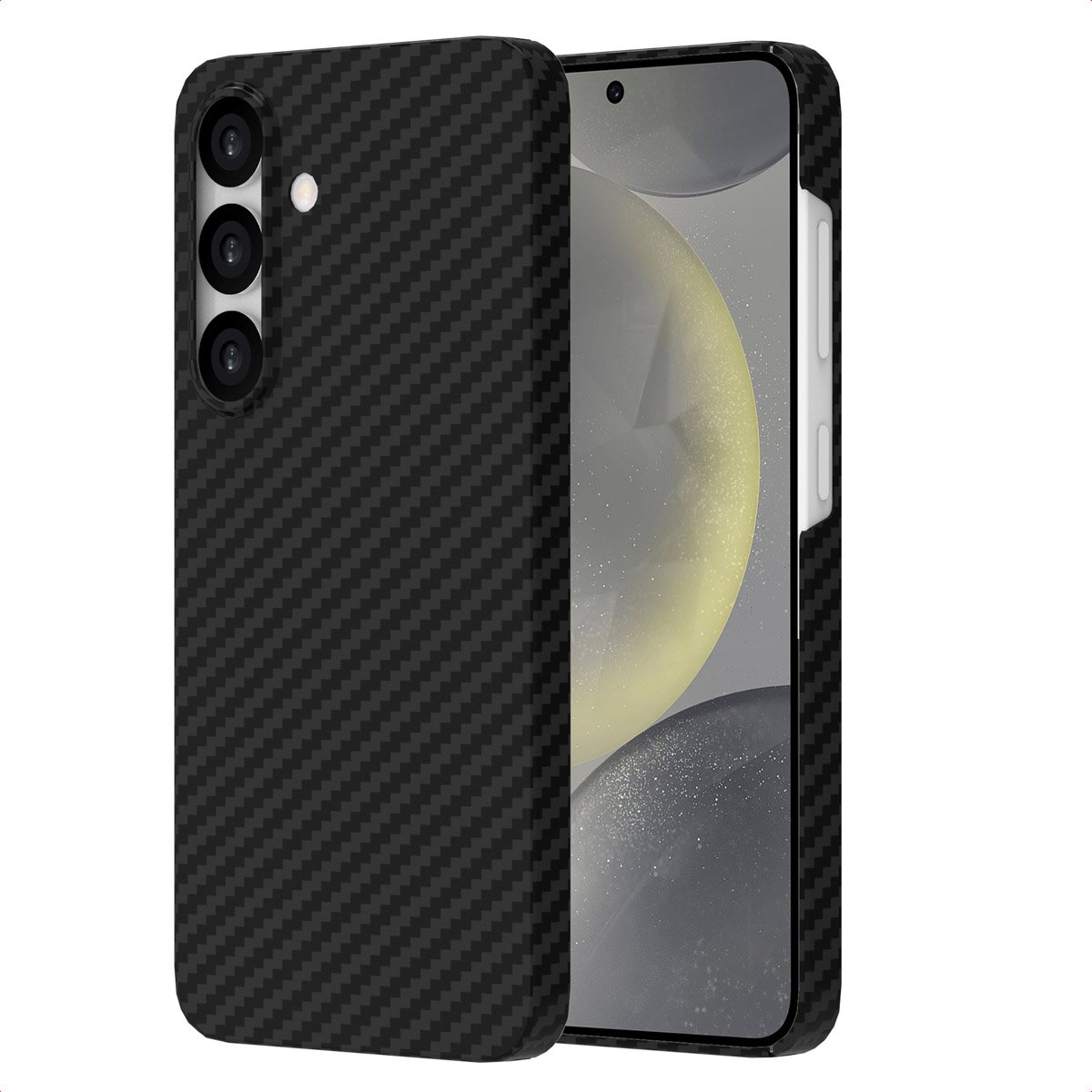 Accezz Hoesje - Geschikt voor Samsung Galaxy S24 - backcover - Zwart