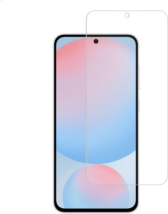 Gehard glas screenprotector Samsung Galaxy S25 FE A57 5G krasbestendig, vlekvrij, touchscreen veilig, UV-bescherming