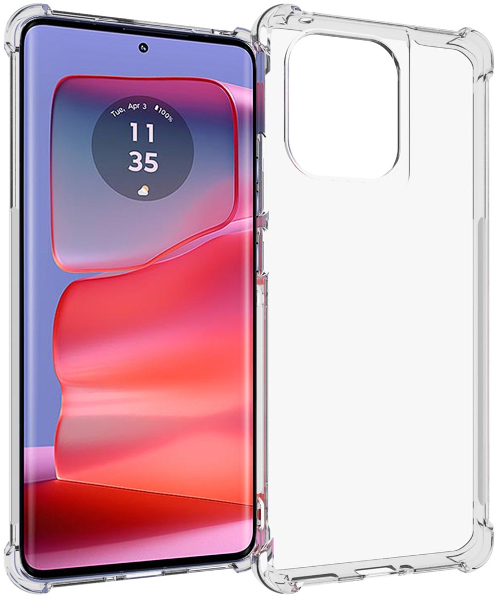 imoshion Hoesje - Geschikt voor Motorola Edge 50 Pro - Shockproof Case - Transparant