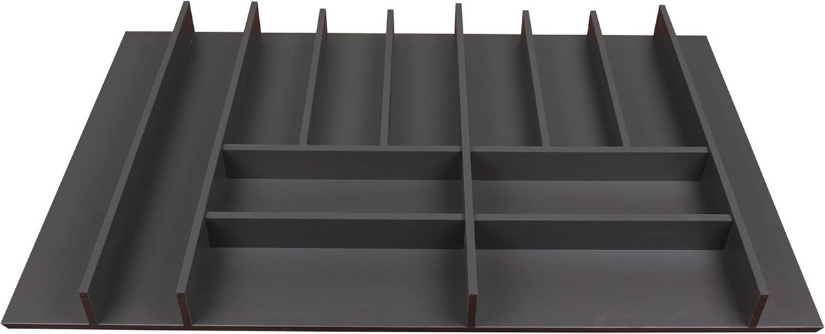Houten Bestekbak voor Lade van MDF - Minimalistisch Design met Ruimteverdelers