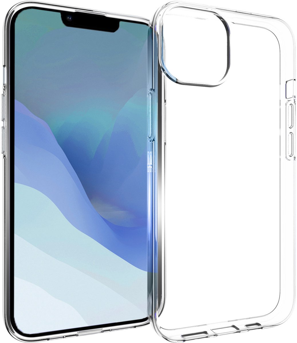 Accezz Hoesje - Geschikt voor Apple iPhone 14 - Clear Backcover - Transparant