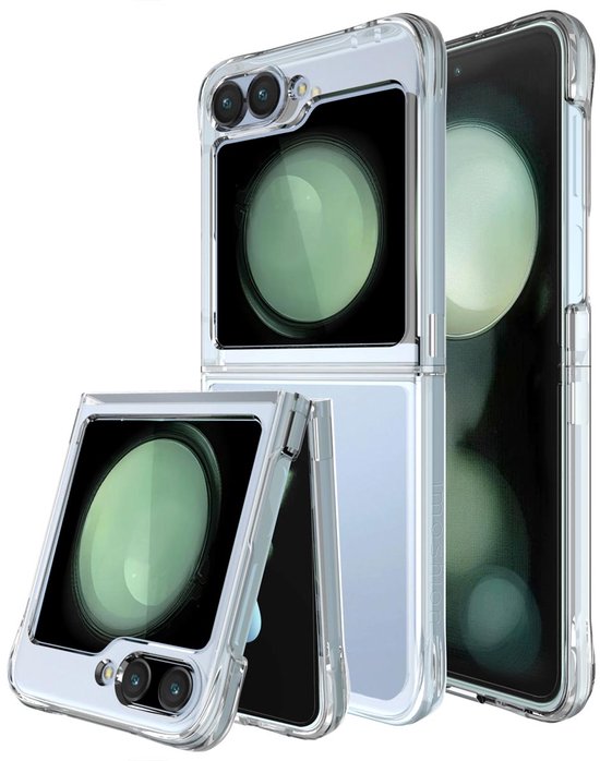 imoshion Coque adaptée pour Samsung Galaxy Z Flip 6 Coque Antichoc - Imoshion Rugged Air Case - Transparent