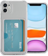 imoshion Hoesje met Pasjeshouder - Geschikt voor Apple iPhone 11 - Transparant