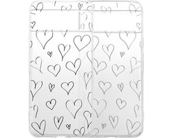 imoshion Hoesje - Geschikt voor Google Pixel 8 - Design hoesje verpakking - Hearts