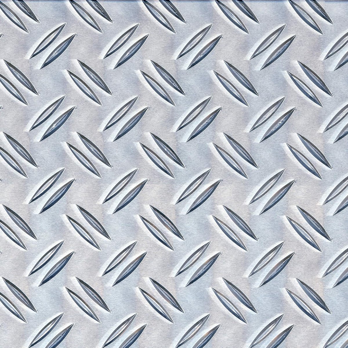 Geribbelde Aluminium Structuurplaat - 250 x 500 x 1,5 mm