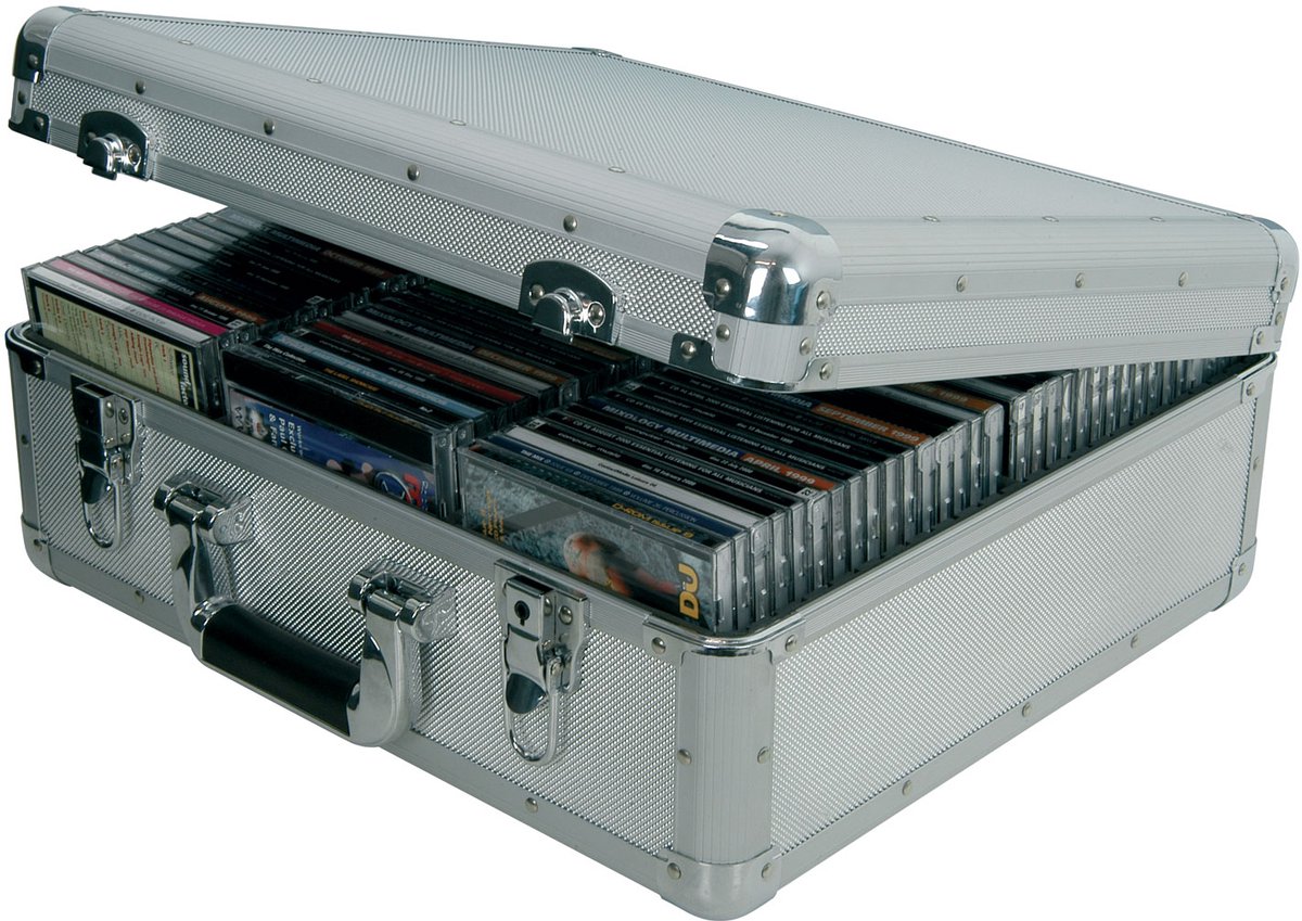 Citronic CDA:96 Aluminium CD koffer 96 cd's