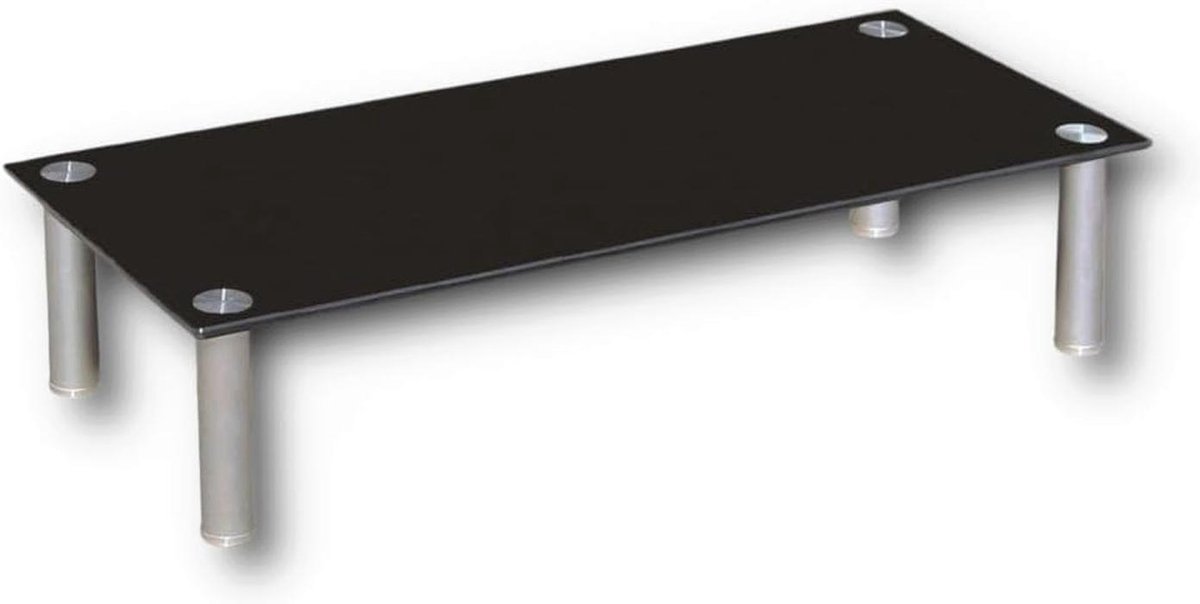 TV-verhoger van glas - Verstelbare televisietafel voor optimale ergonomie
