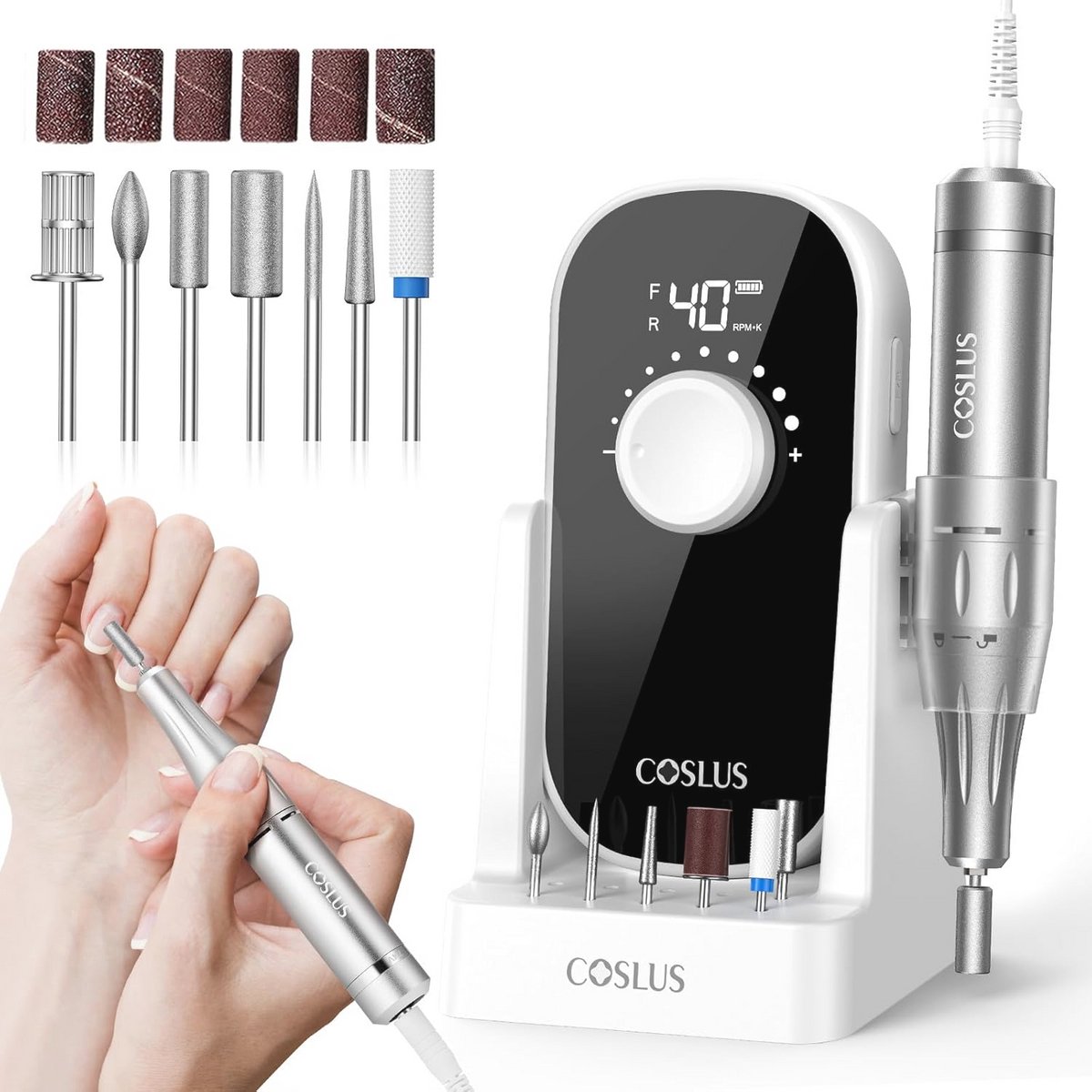 COSLUS nagelfrees wit