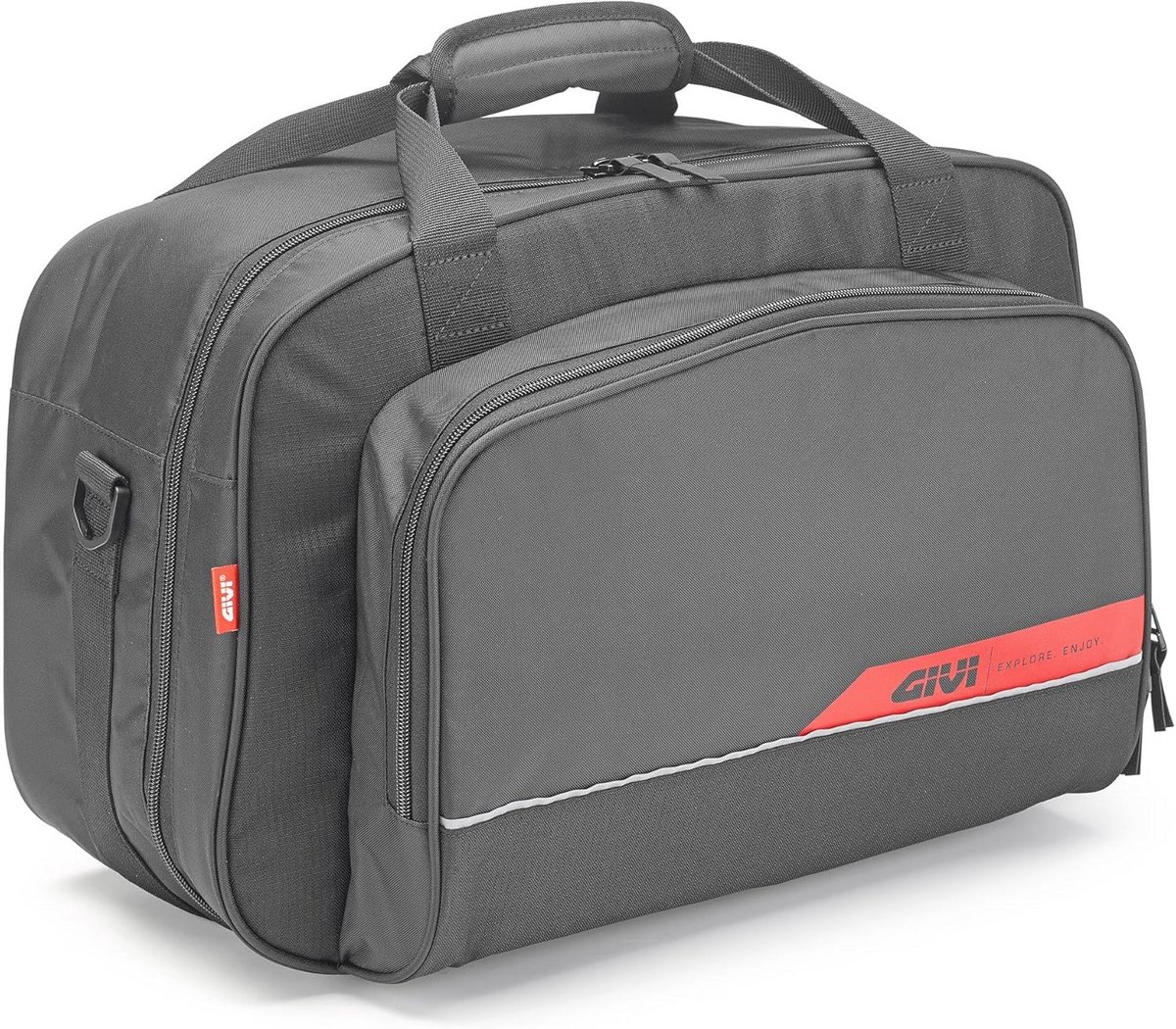 Givi, Binnentas, met laptoptas tot 15 inch, zwart