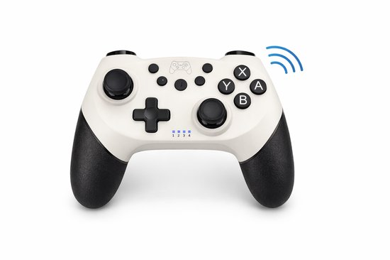 Draadloze Controller Geschikt voor de Nintendo Switch, Nintendo Switch OLED & Nintendo Switch 2 | Wit