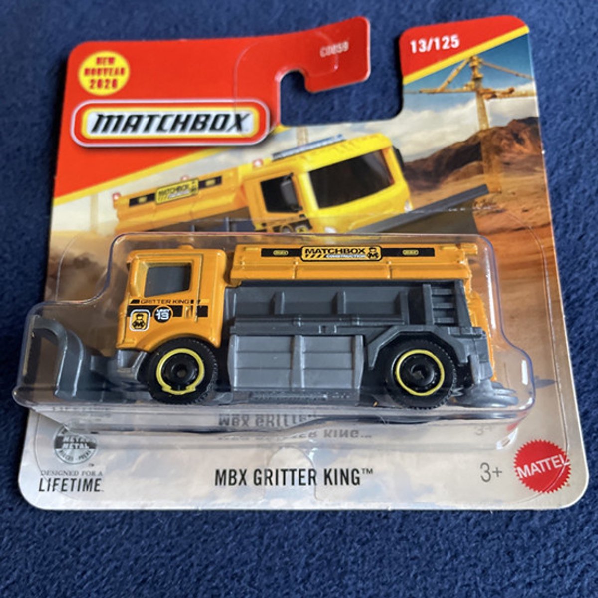 MATCHBOX MBX GRITTER KING TRUCK 13/125 METAL (1:64)