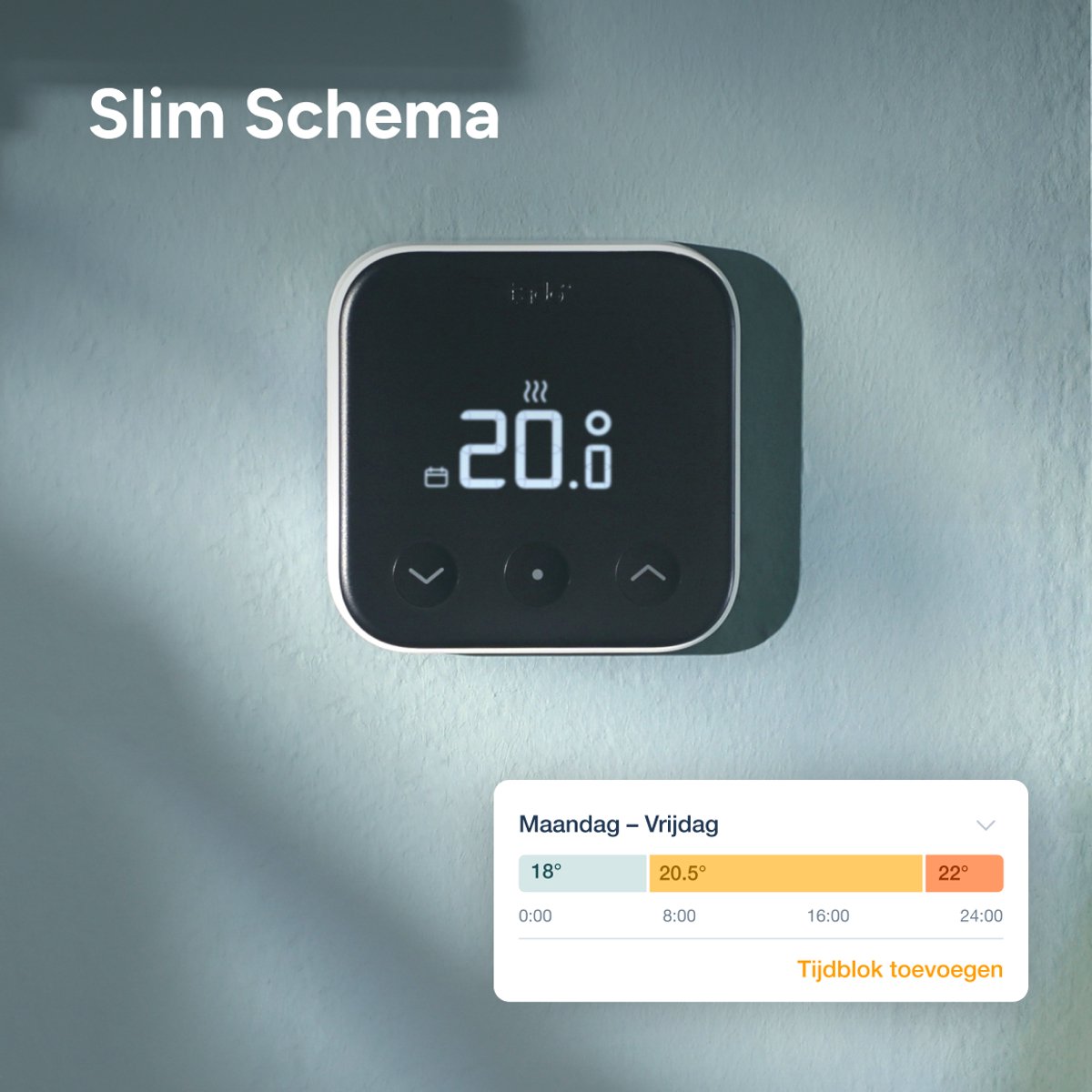 tado° Slimme Thermostaat X - Starterskit - Smart Thermostaat - incl. Matter Bridge - werkt met Google Home, Alexa & Apple Homekit - Bedrade variant - Zwart/Wit thumbnail 8