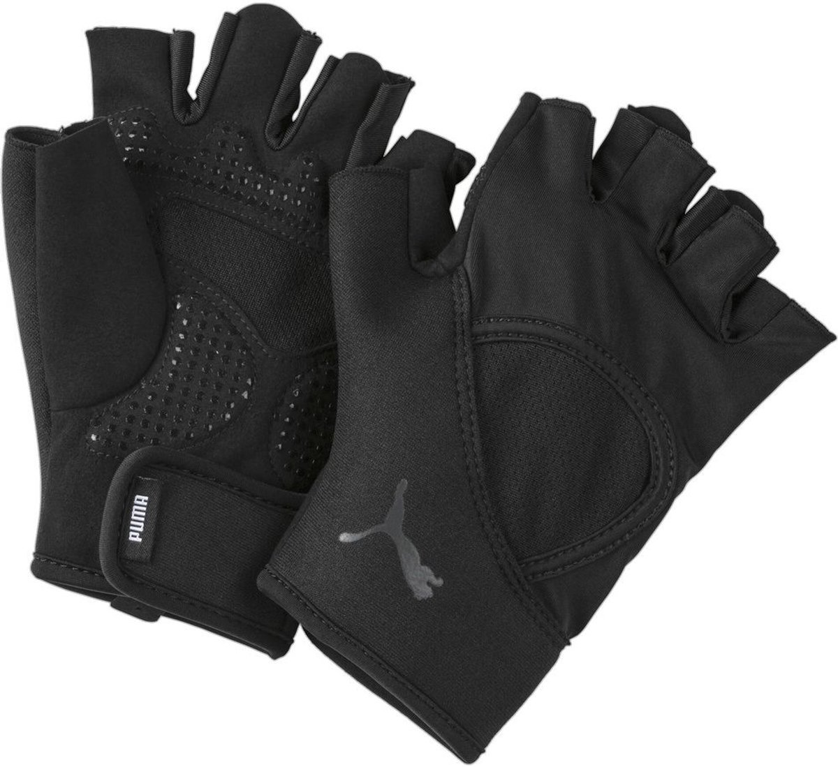 Puma Kinder Handschuhe TR Ess Gloves Up 041466 Puma Zwart