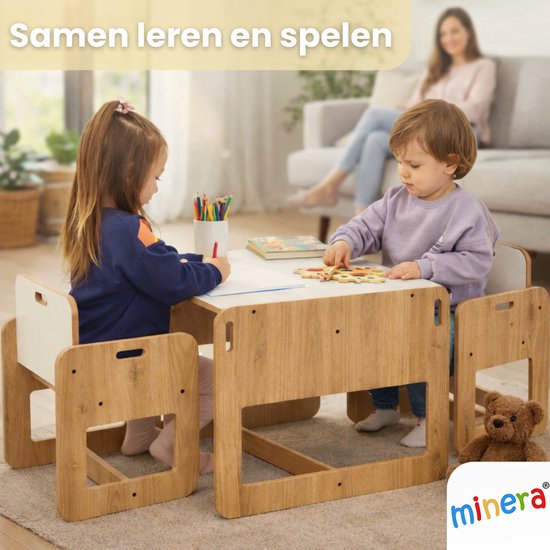 Speeltafeltje - kleine compacte speeltafel voor een ludiek kinderhoekje Speeltafeltje - kleine compacte speeltafel voor een ludiek kinderhoekje