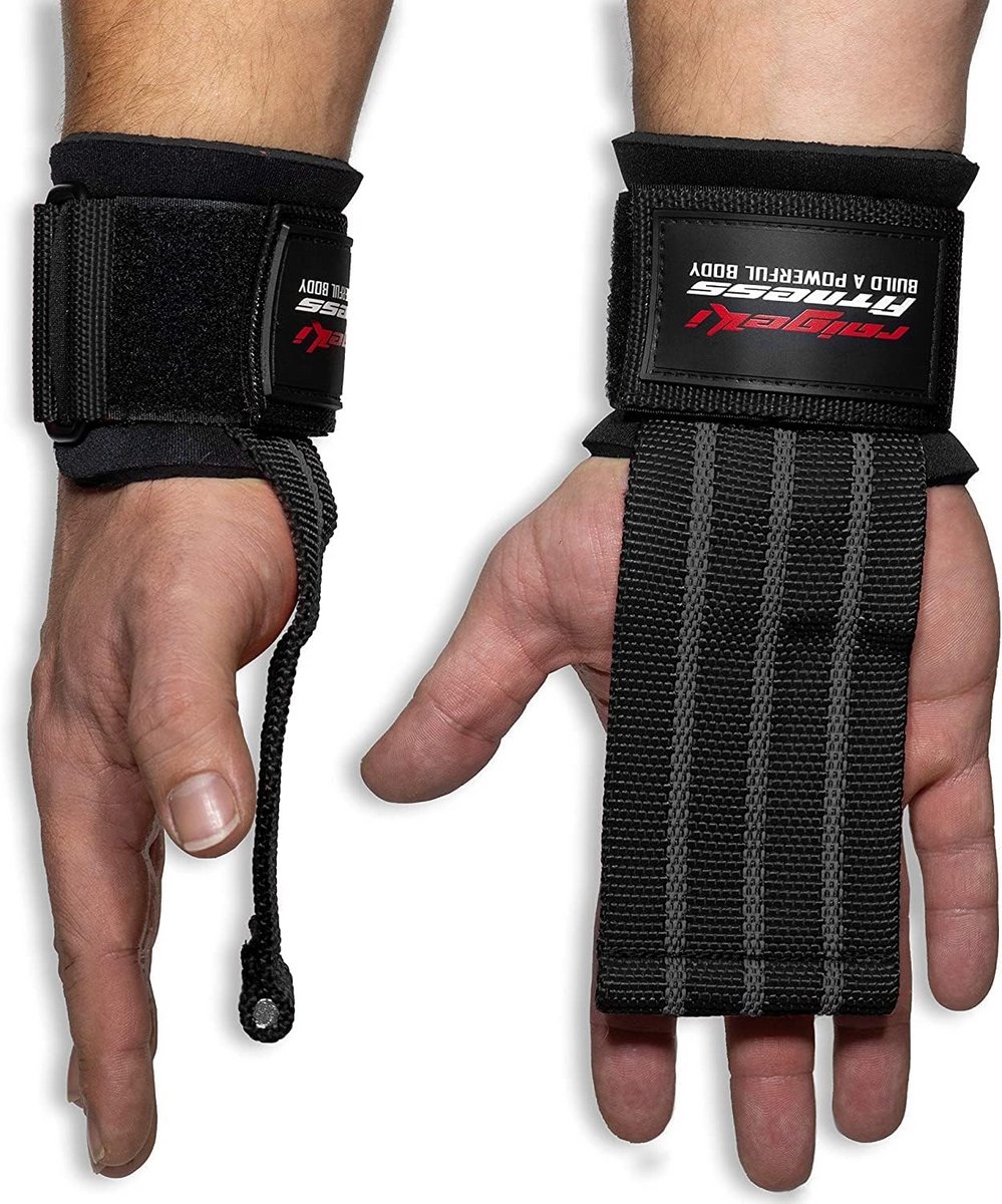 Professionele Lifting Straps voor Krachttraining en Fitness - Snelle Grip en Metalen Bouten