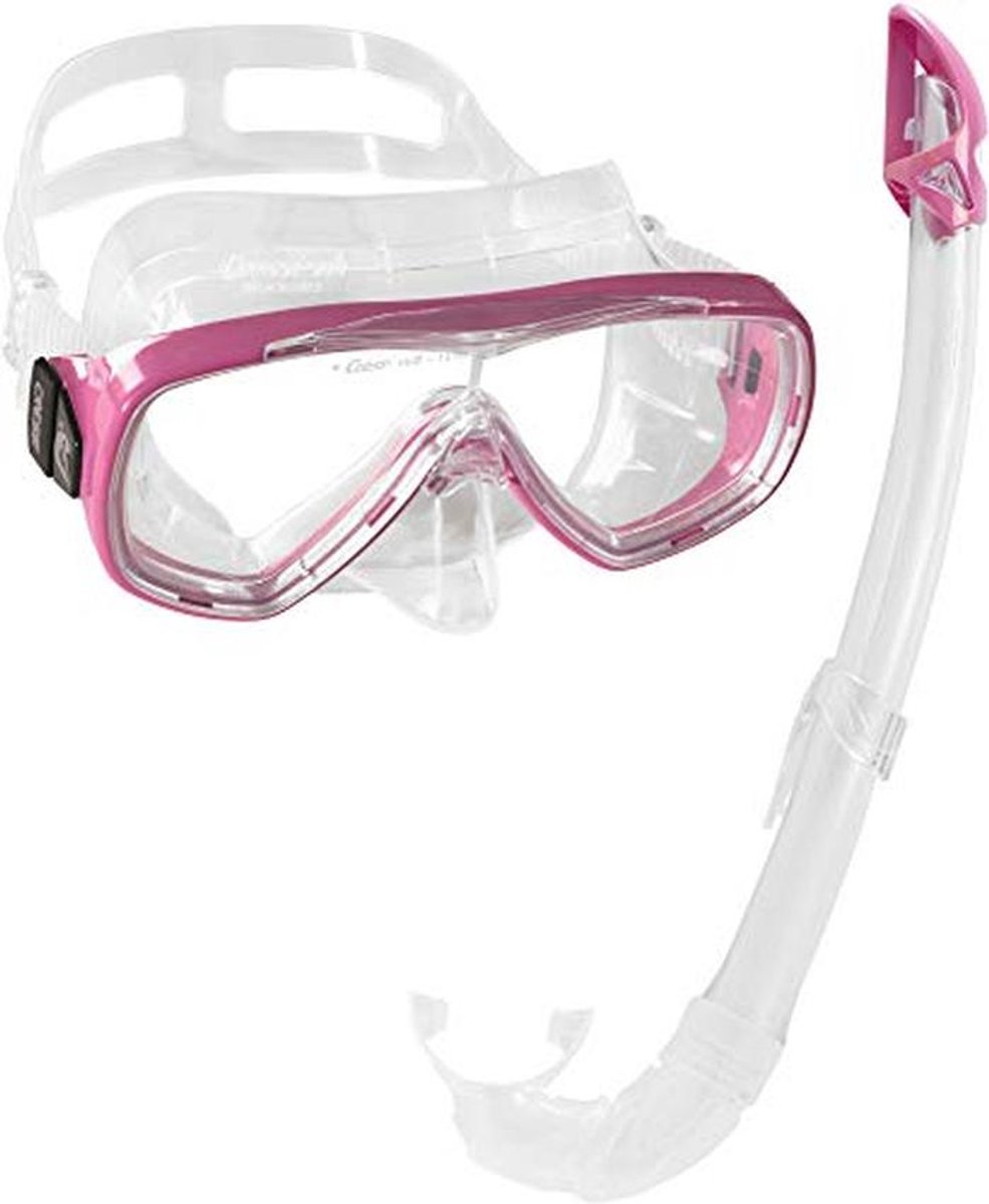 Snorkelmasker voor Volwassenen met Breed Gezichtsveld en Draagtas