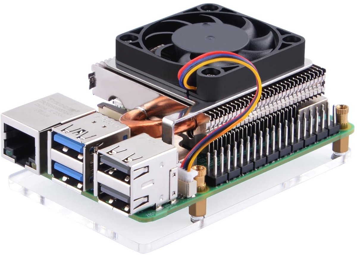 Ultradunne Koeler voor Raspberry Pi 5 - Geweldig voor optimale thermische prestaties