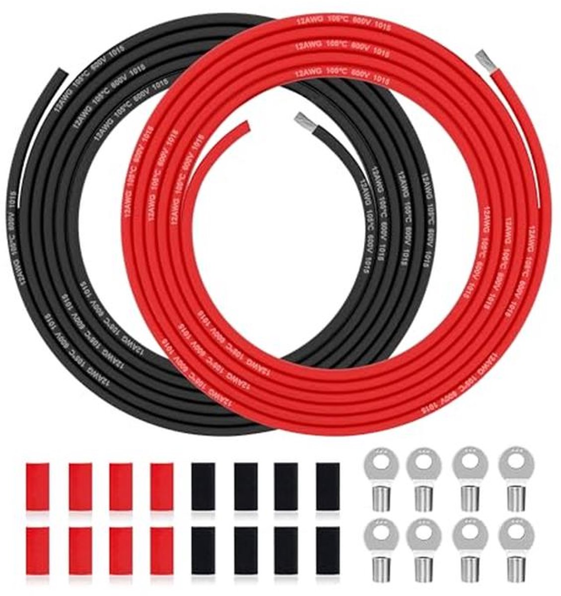 3,3mm² PVC Elektriciteitskabel 20 Meter - Hittebestendig en Flexibel