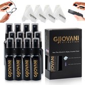 Gjiovani - Brillenreiniger Spray - 12X30ml -Microvezeldoek voor Brillen
