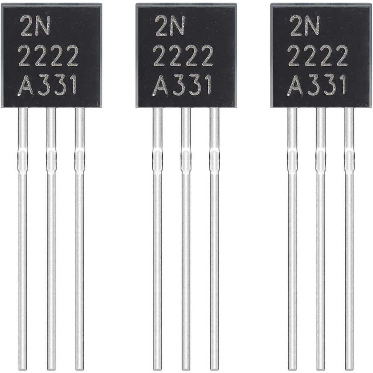 NPN Transistor 2N2222A - Multifunctionele Versterker voor DIY - 200 Stuks