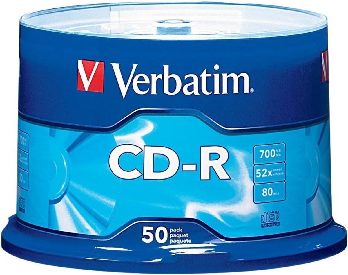 CD-R Media 700 MB - 120mm Schijven voor Opname en Delen