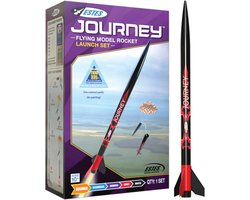 Modelraket Starter Set - Eenvoudig Model Vuurpijl Bouwpakket met Lanceerplatform