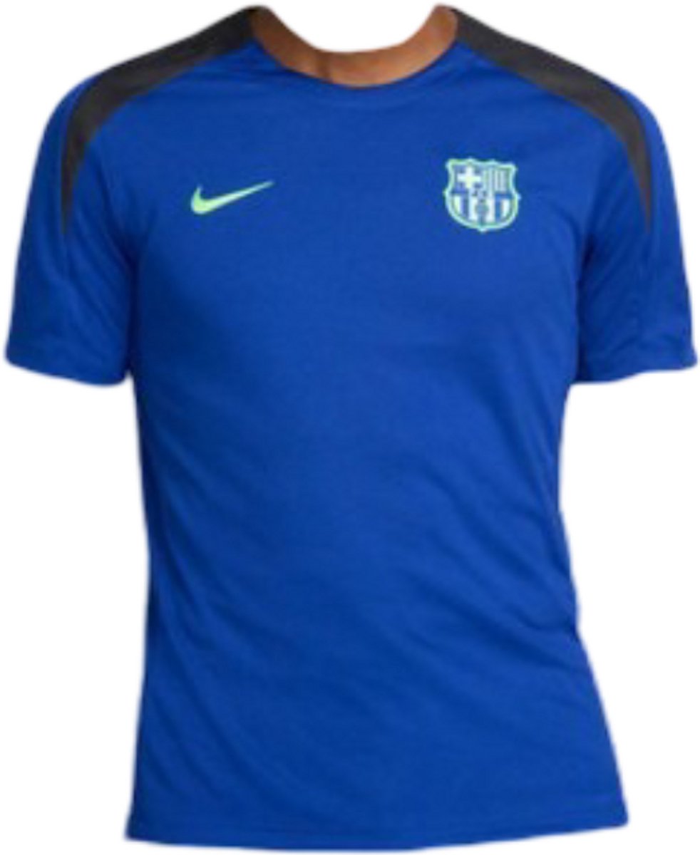 FC Barcelona Strike Third Nike Dri-FIT voetbalshirt met korte mouwen voor heren - Blauw -Maat L