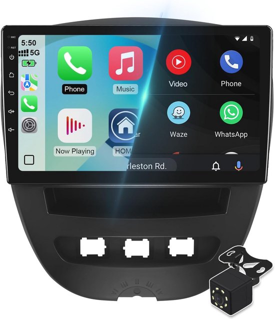 Android Autoradio für Toyota Aygo/Peugeot 107/Citroen C1 2004-2014