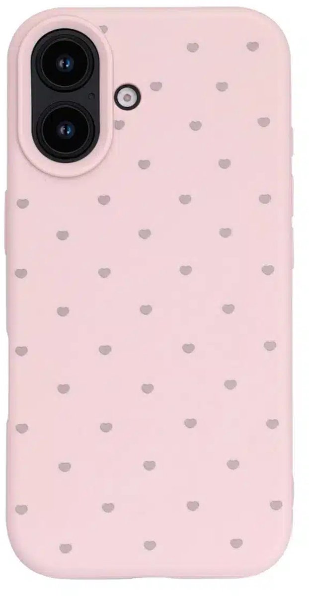 Casemania - Backcover hoesje - Siliconen - iPhone 17 licht roze
