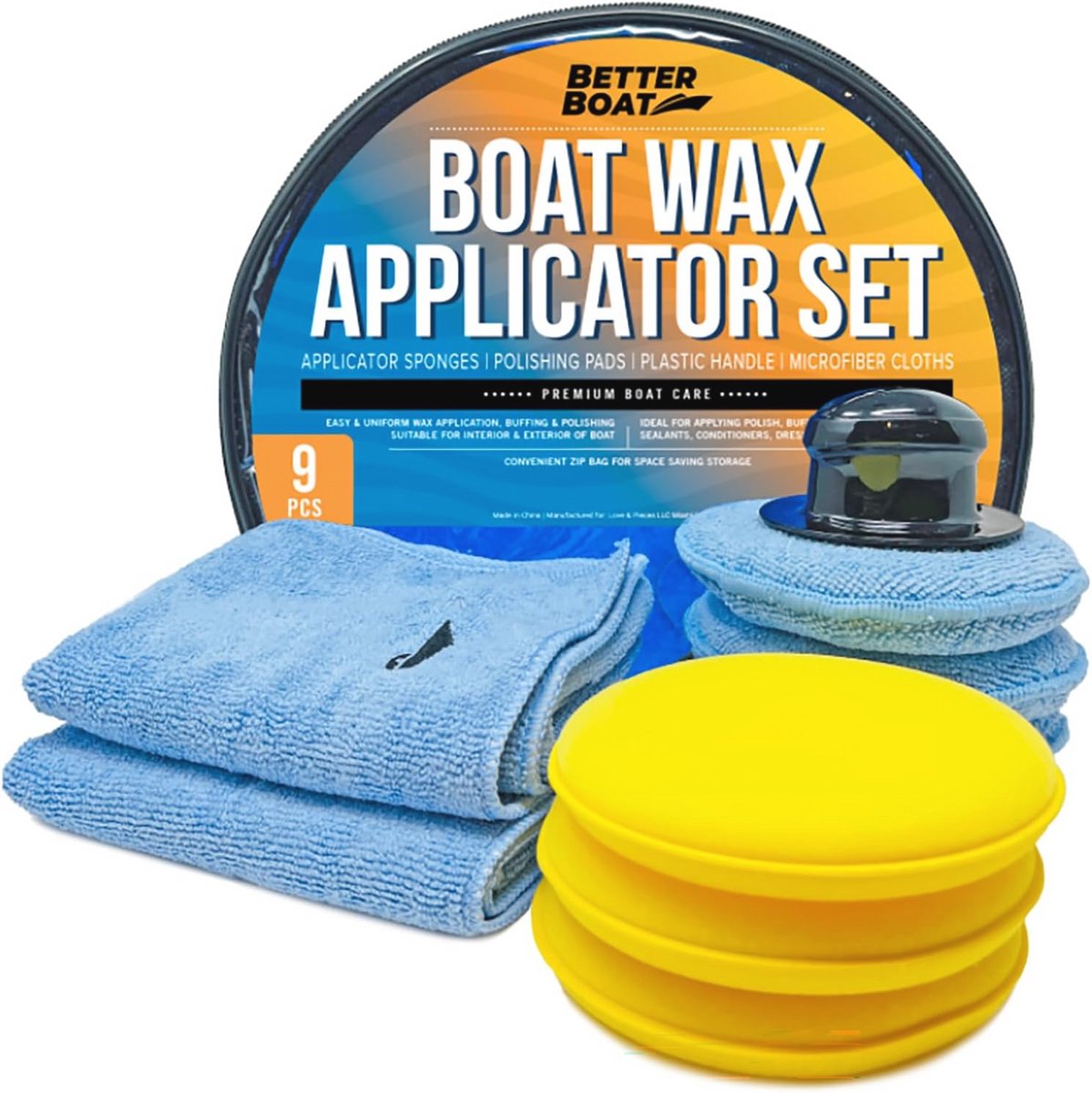 Microfiber Wax Applicator Pads - Complete Set voor Geweldige Wax Applicatie