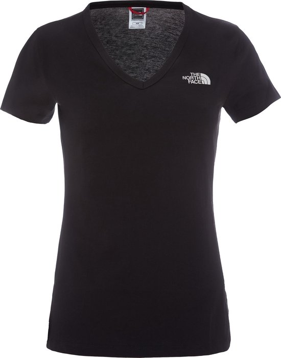 The North Face S/S Simple Dome Tee Shirt Dames - Tnf Black/Tnf White - Maat  XL | bol.com