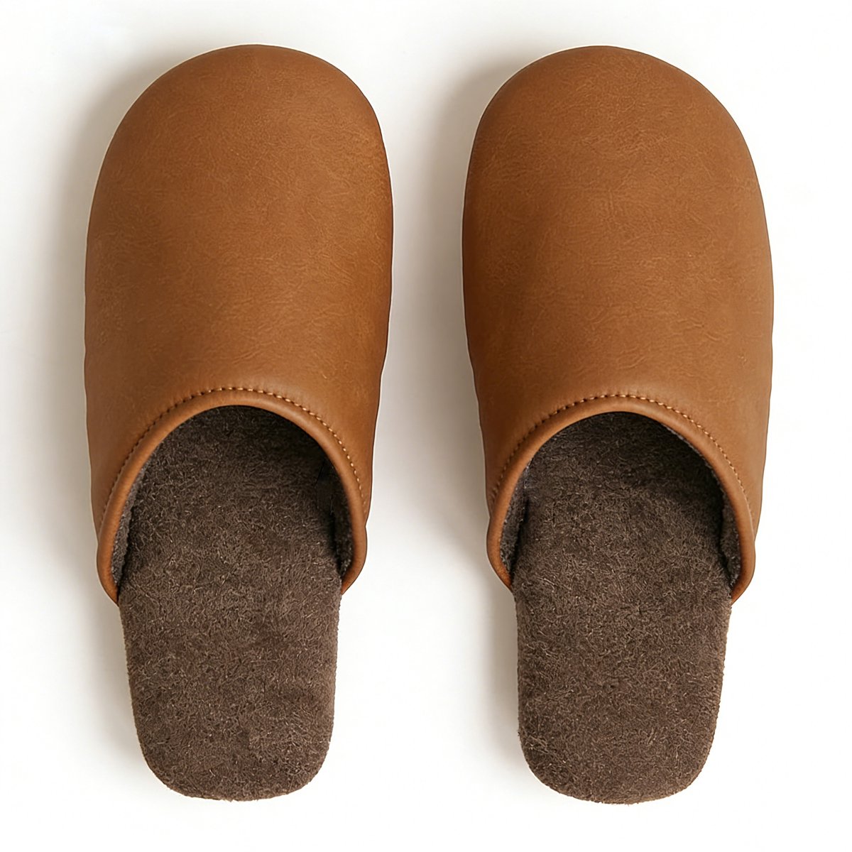 Pantoffels Dames-Luxe Lederlook-Waterafstotend-Antislip