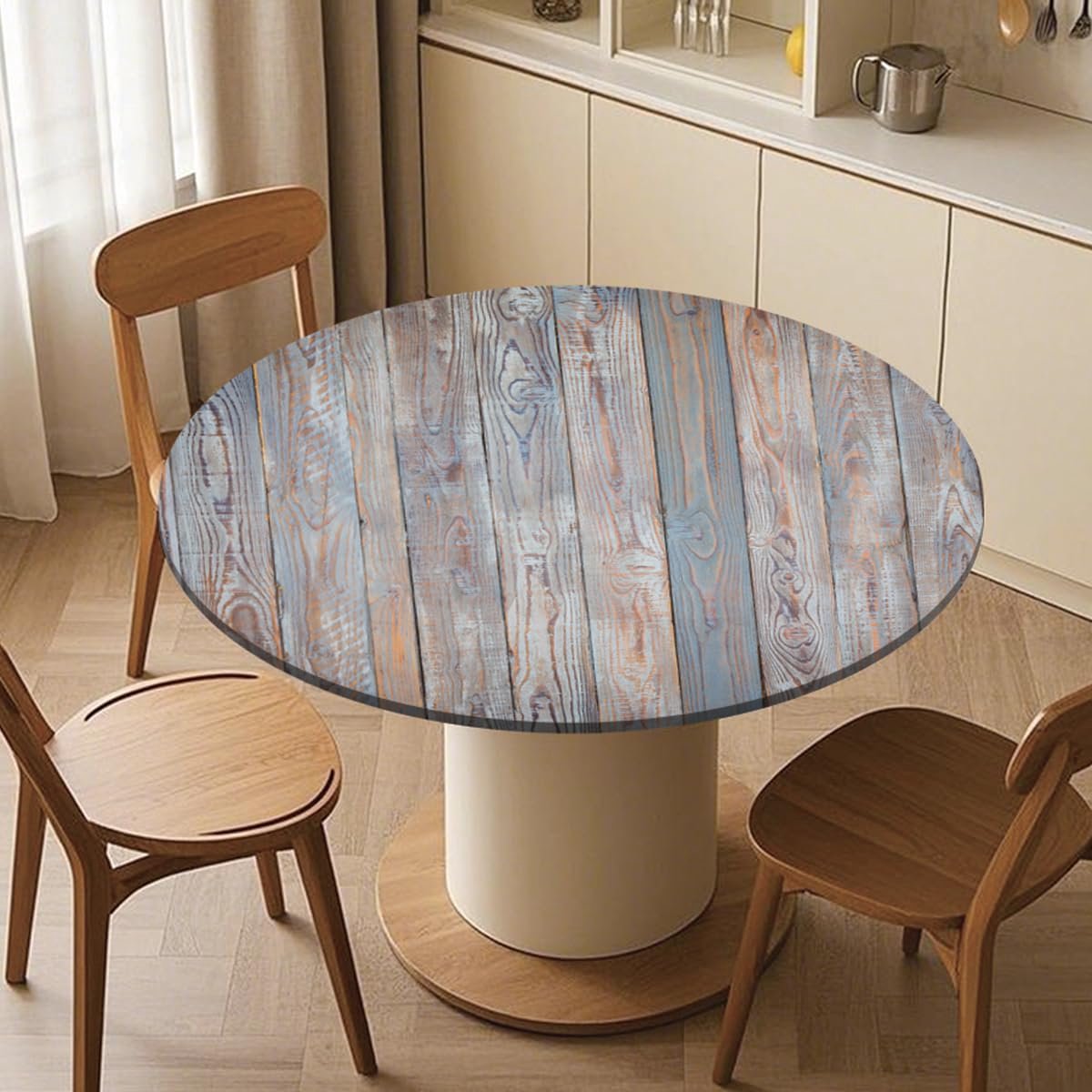 Unyqoos® Rond Waterdicht Tafelkleed van 90 cm met Elastische Band voor Buiten
