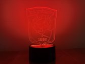 Ledlamp FC Twente - Nachtlamp - Met afstandsbediening