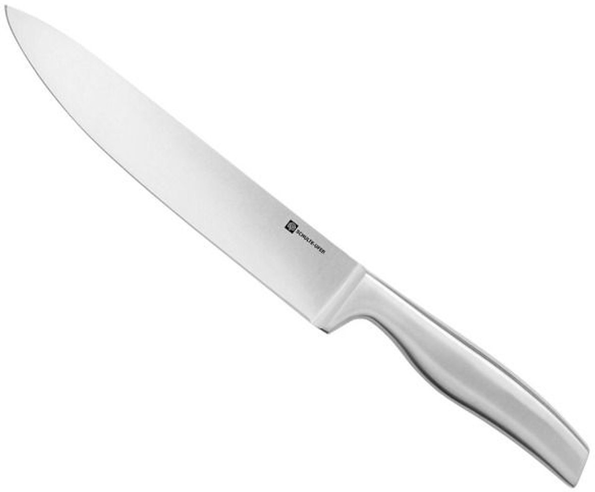 Schulte-Ufer Pro Series Vleesmes 19 cm - Roestvrij staal uit één geheel - Precies snijden van vlees & gevogelte