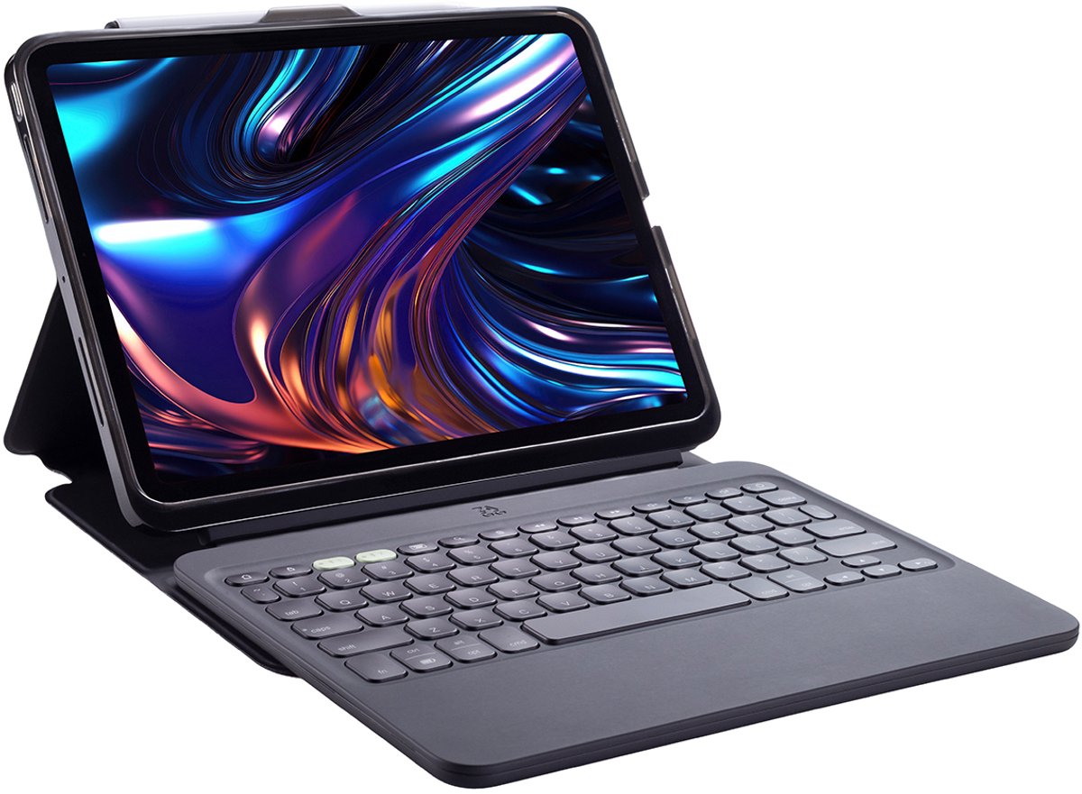 ZAGG Tablethoes geschikt voor Apple iPad Pro 13 Inch (2025) Hoes | ZAGG Pro Keys 2 QWERTY Bluetooth Toetsenbord Bookcase + Stylus Houder - Zwart