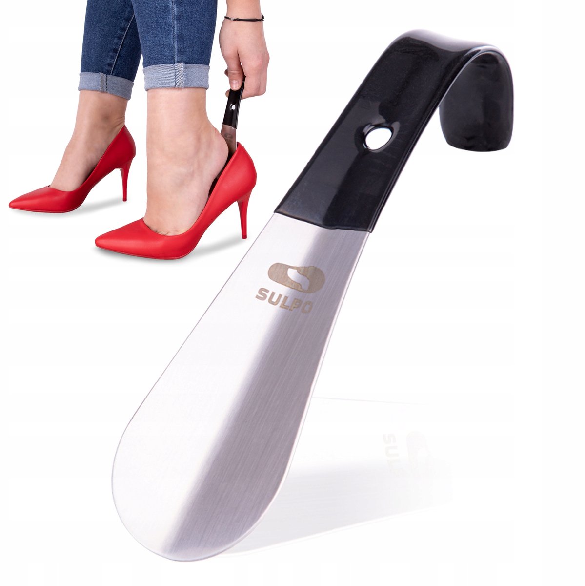 Metalen Schoenlepel Pocketformaat 15 cm - Duurzaam in Compact