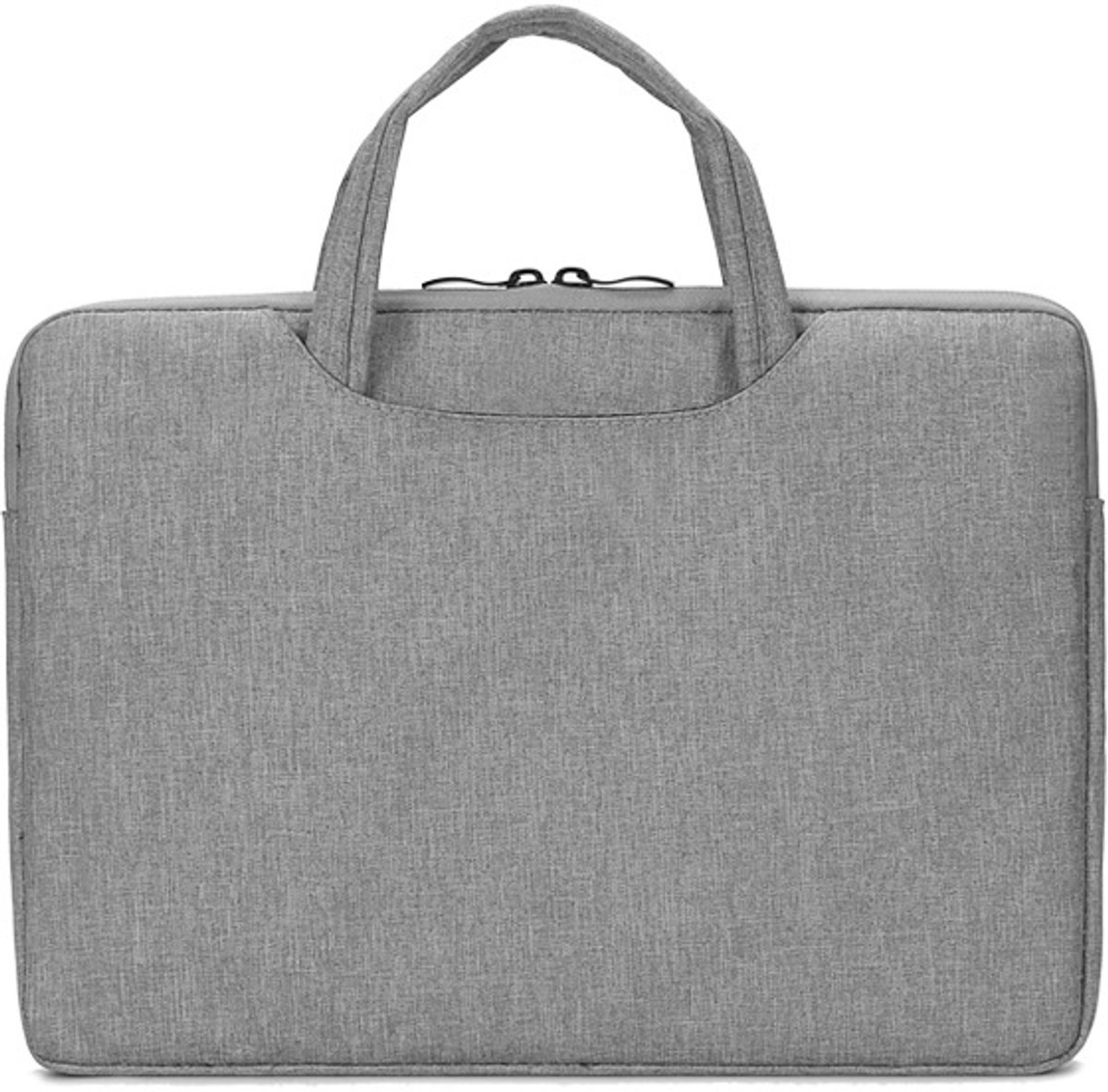Laptoptas - Geschikt voor alle 13,3-inch laptopmodellen -34.5*24.5*2.5cm-Lichtgrijs