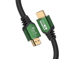 Ultra High Speed HDMI kabel 2.1 - 8K 60Hz & 4K 120Hz - eARC - PS4, PS5 & Xbox Series X - 1 m - Groen