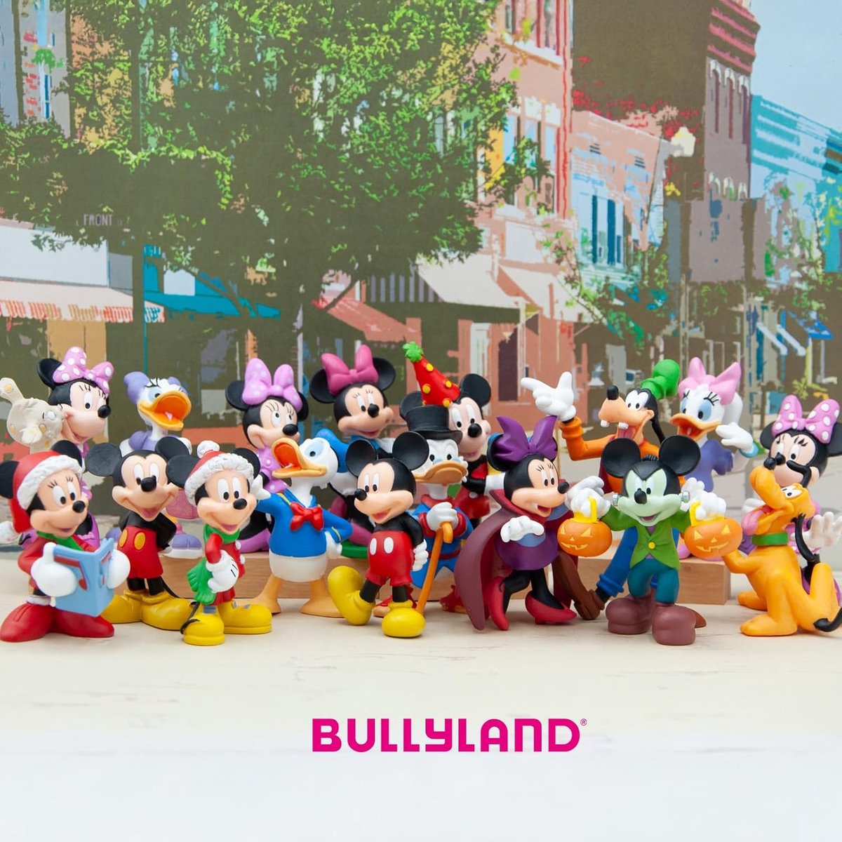 Bullyland 15343 – Speelfiguur en verzamelfiguur Katrien Duck met tas uit Disney, ca. 6,5 cm – levensecht en detailrijk vormgegeven – ideaal als taartfiguur en klein cadeautje voor kinderen vanaf 3 jaar. — afbeelding 5