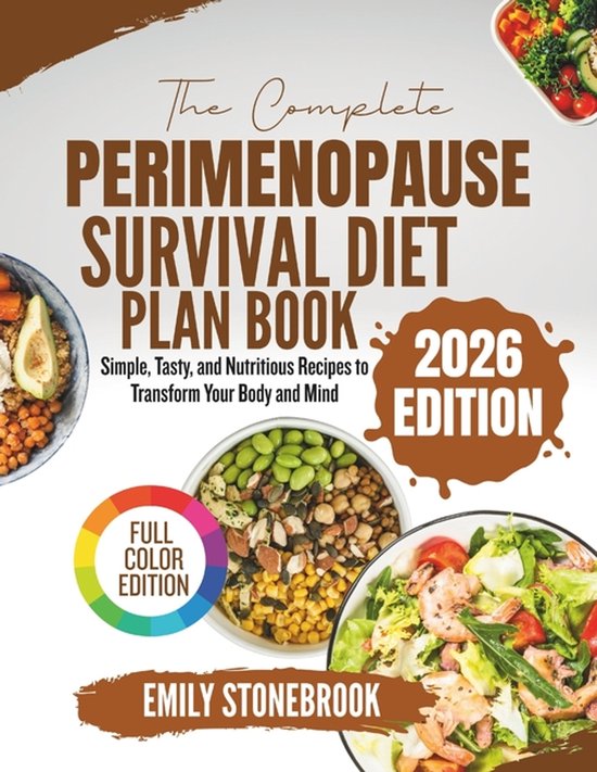 The Complete Perimenopause Survival Diet Plan Book - cover