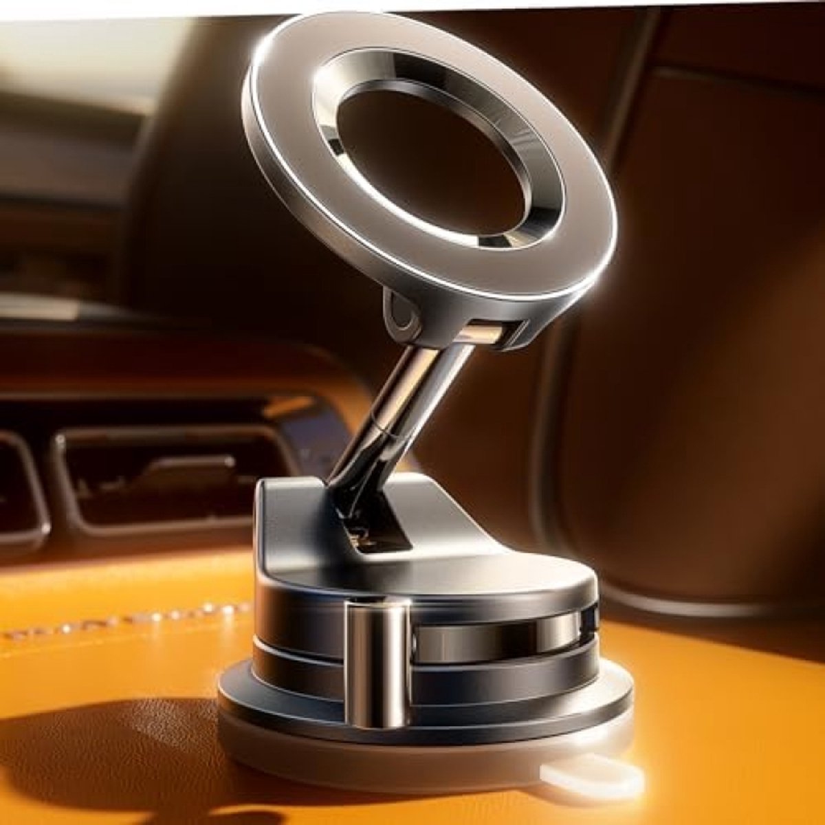 Stunq® Magnetische Autohouder met Vacuümtechnologie voor Smartphones