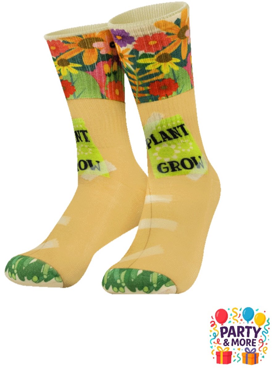 Silly socks – Flowers - happy socks – funny socks – sokken – grappig