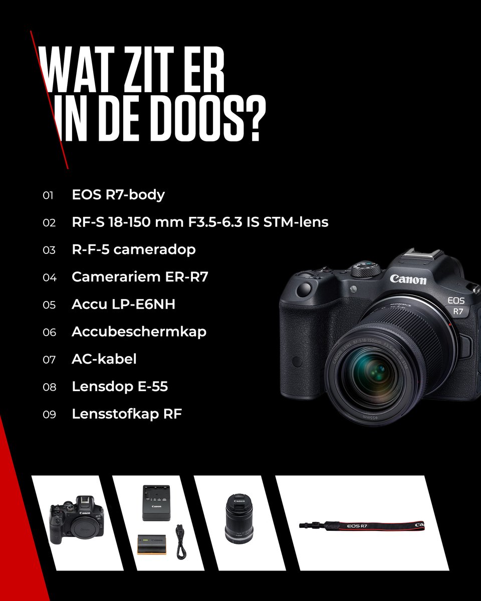 Canon EOS R7 + RF-S 18-150mm S STM lens – Systeemcamera met lens – APS-C – 32.5MP – Foto Video – Hybride — cadeau in Elektronica - foto 4