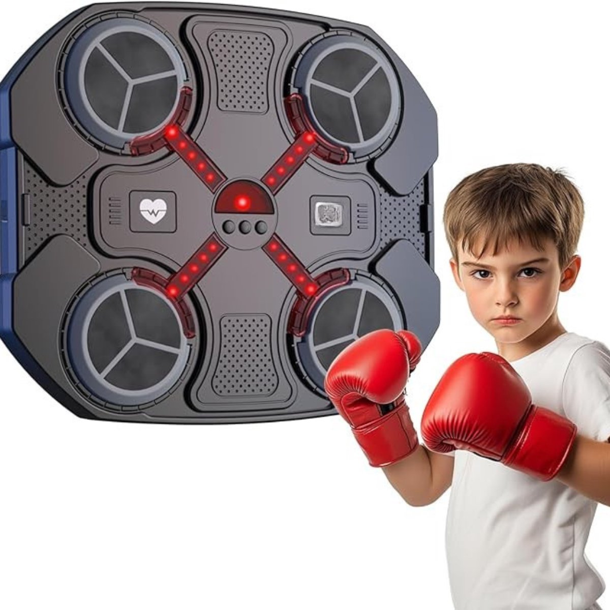 MMP® Boksmachine - Fitness - Zwart - 33cm x 29cm x 9cm