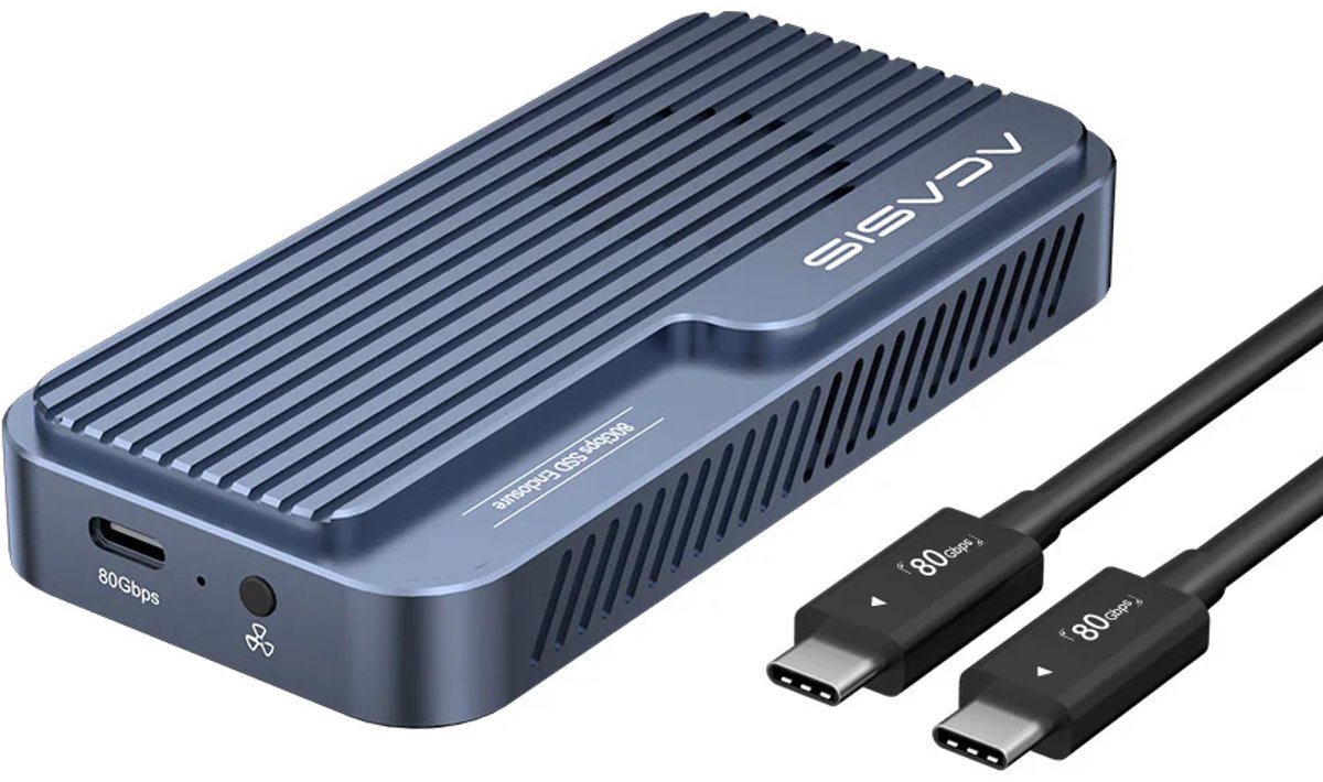 Acasis - TBU405PROMAX - 40Gbps - Thunderbolt 4/3 - M.2 NVMe - 2
