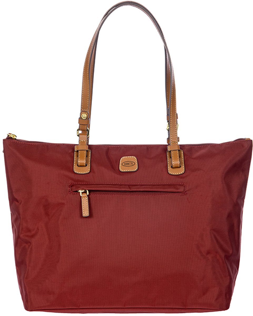 Brics XCollection Schoudertas Dames - Polyester - BDonker Groendeaux