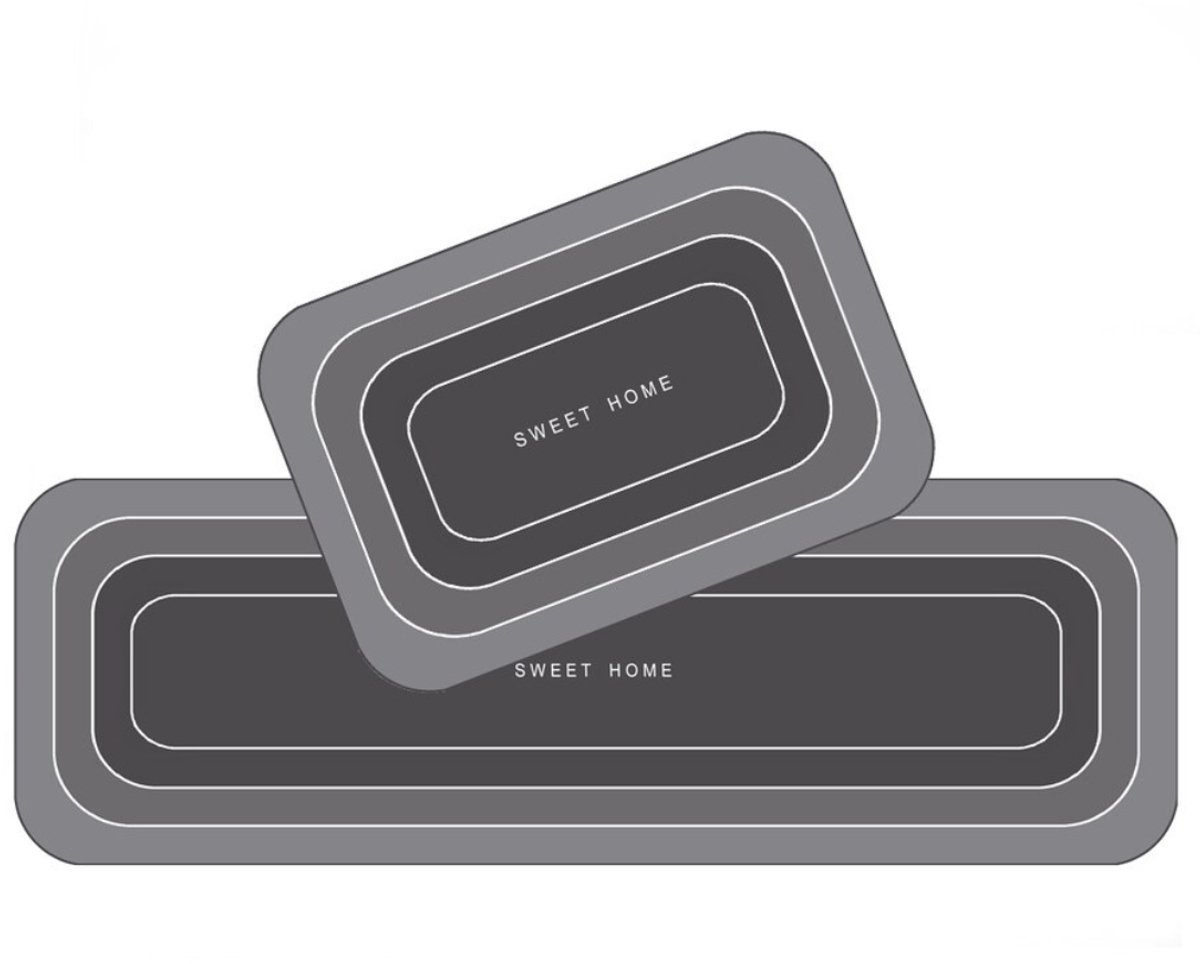 Home & Marker - 2 Stuks - Keukenmat - Antislip - Waterdicht - 120x40cm & 60x40cm - CHEFMAT
